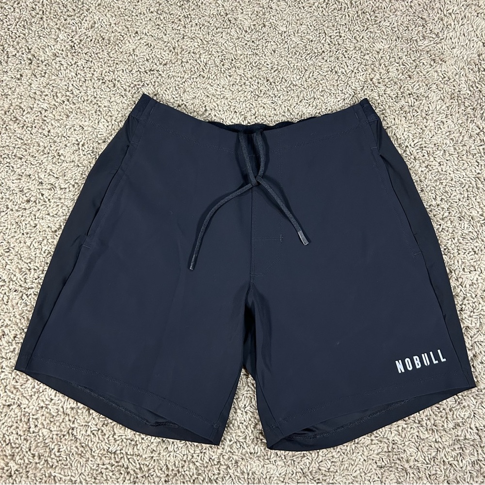 NOBULL Performance Shorts Mens Medium Black 7" Running Athletic Outdoor Gym